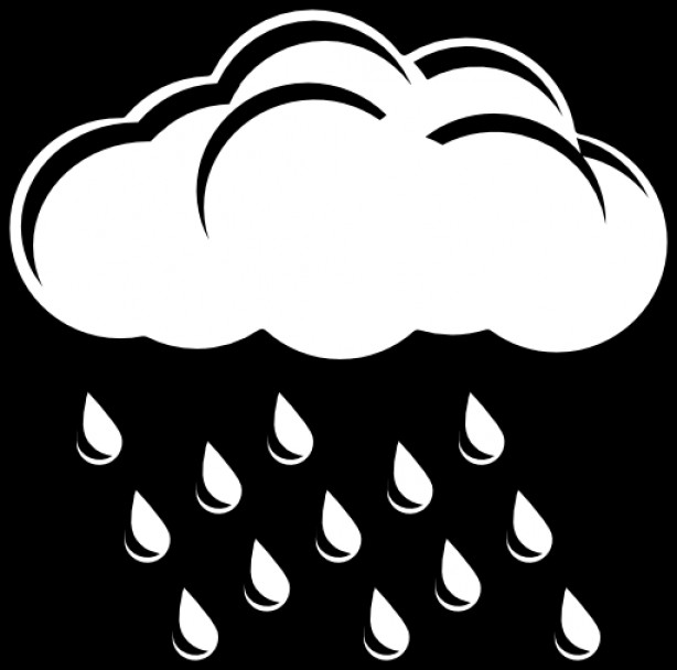 Top Rainy Day Clip Art Black And White Picture | ClipArTidy