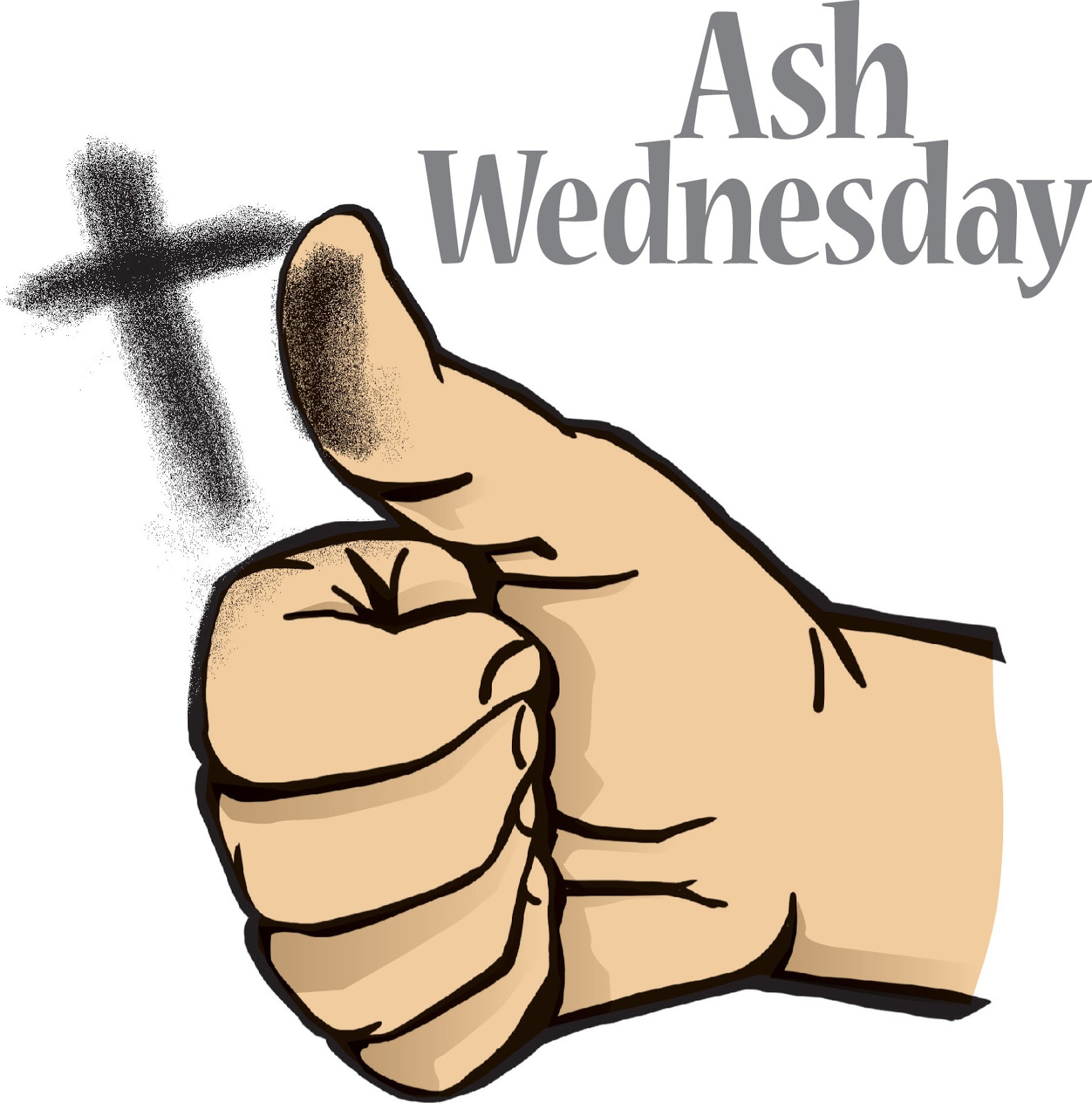 Ash Wednesday Clip Art - Tumundografico