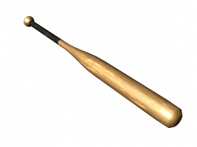Gif clipart images of a baseball bat