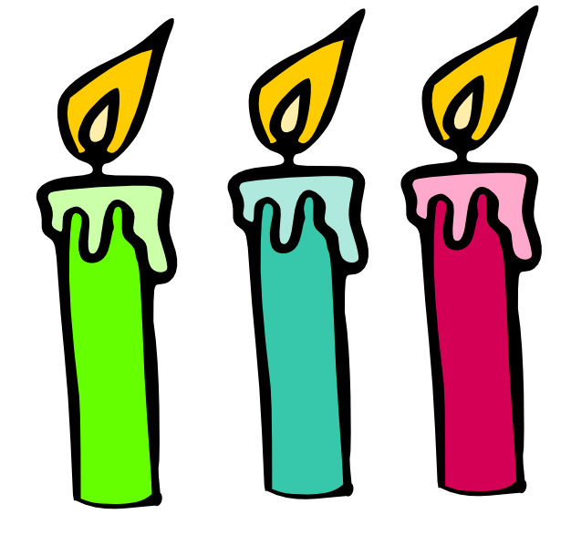 Birthday Candle Clipart