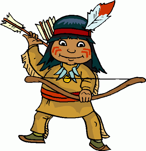 Native American Cartoon Clipart