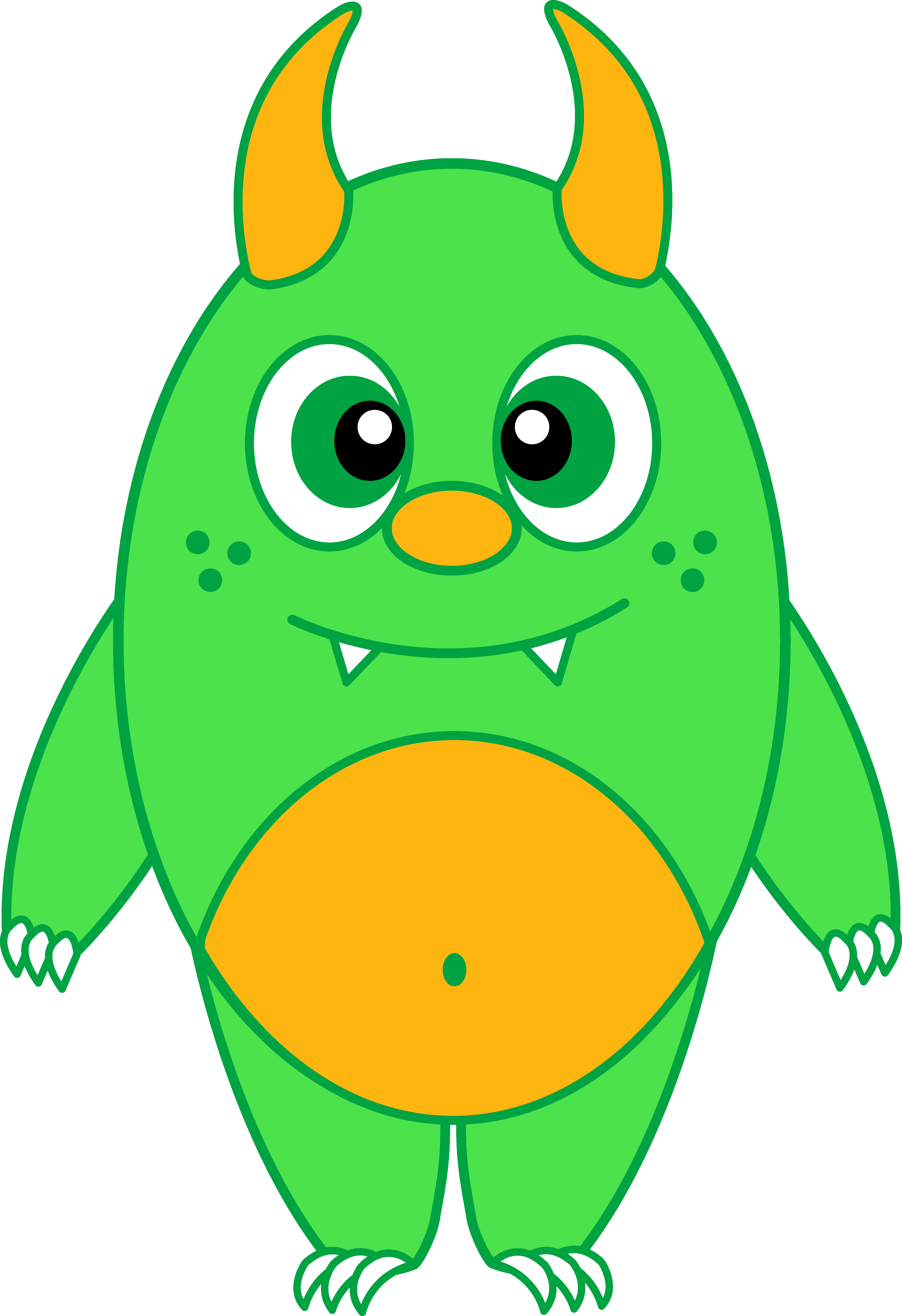 Cute Cartoon Monsters - ClipArt Best