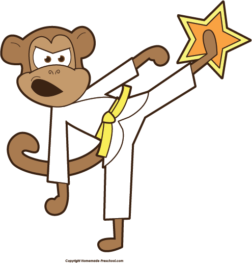 Free martial arts clipart karate pictures kicking pictures - Clipartix