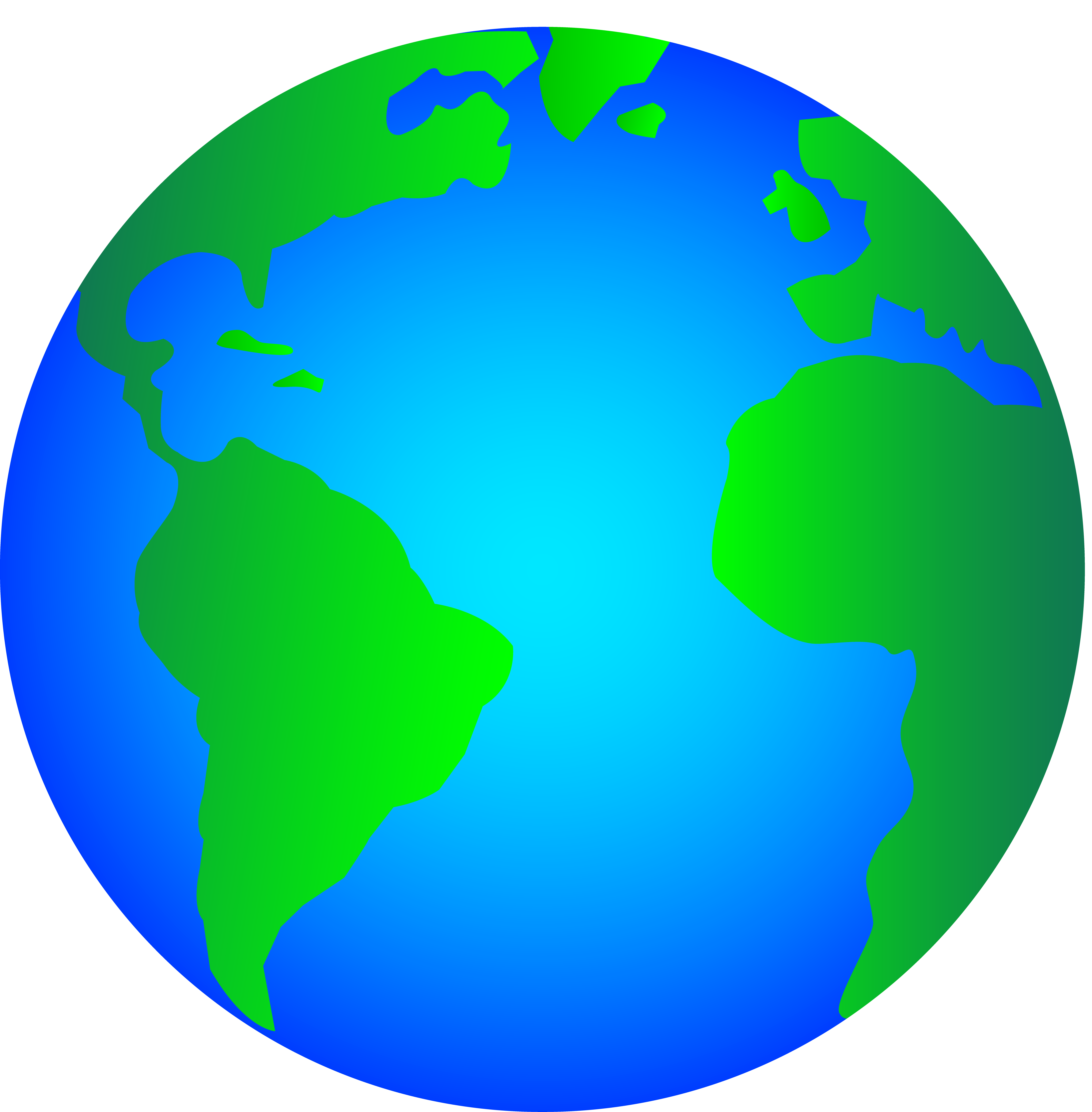 Clipart world globe