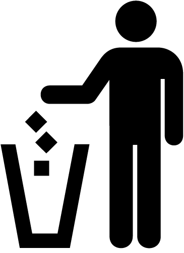 Garbage Symbol | Free Download Clip Art | Free Clip Art | on ...