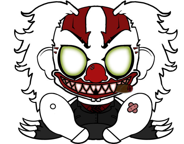 scary clown clipart - photo #17