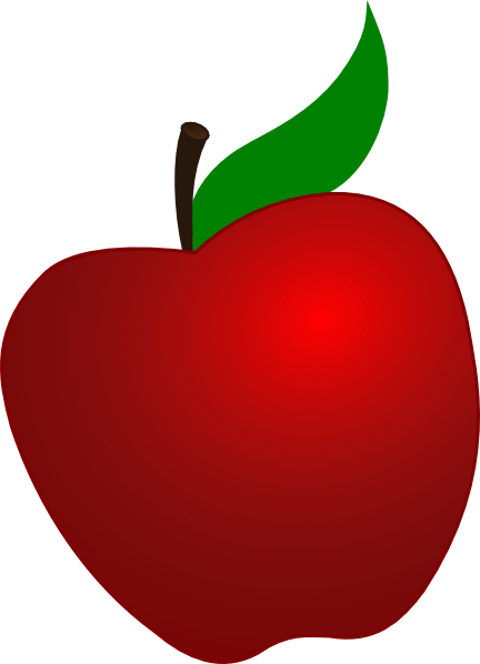 Red Apple Clipart - Tumundografico