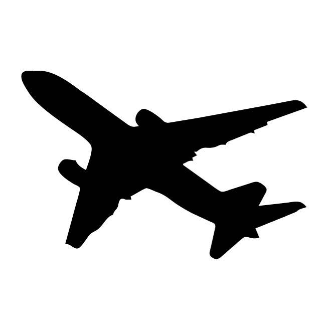 AIRCRAFT SILHOUETTE - Download at Vectorportal