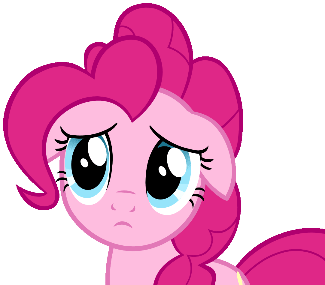 Animated GIF - Pinkie Pie, blinking, sad, face | I Am Brony dot com