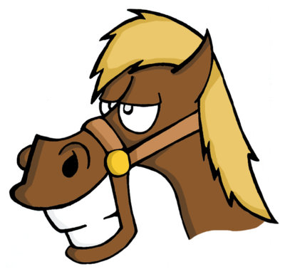 Funny Cartoon Horses Clipart