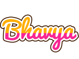 Bhavya Logo Name Generator Smoothie Summer Candy Style Clipart ...