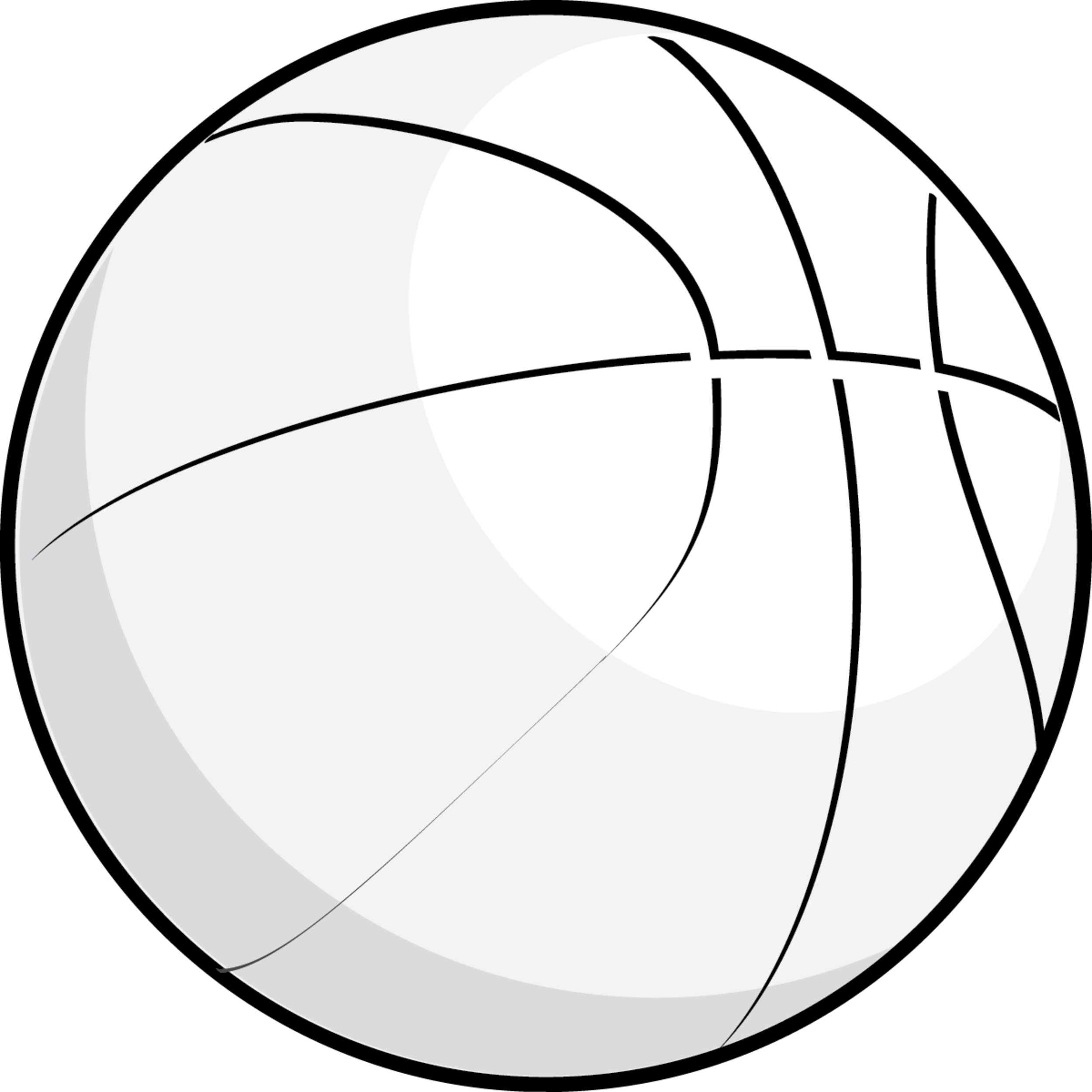 Basketball black and white basketball clipart black and white ...