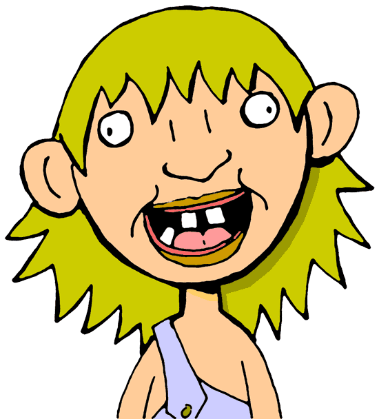 Crazy Person Clipart