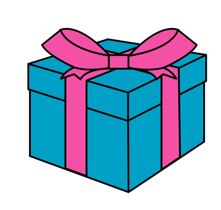 Gift Box In The Public Domain Clipart