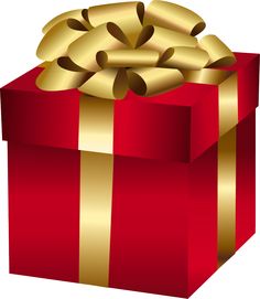 Large gift boxes, Clipart images and Red