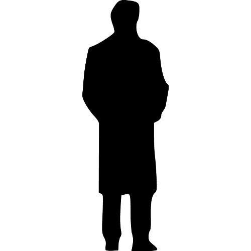 Clipart silhouette man