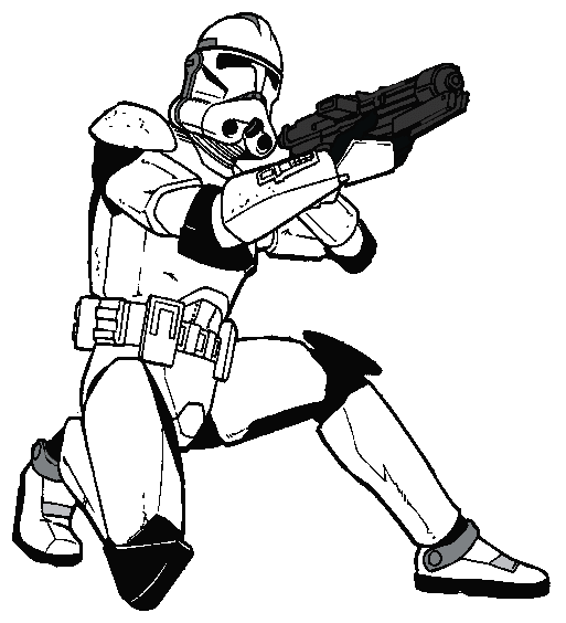 Star Wars Stormtrooper Clipart