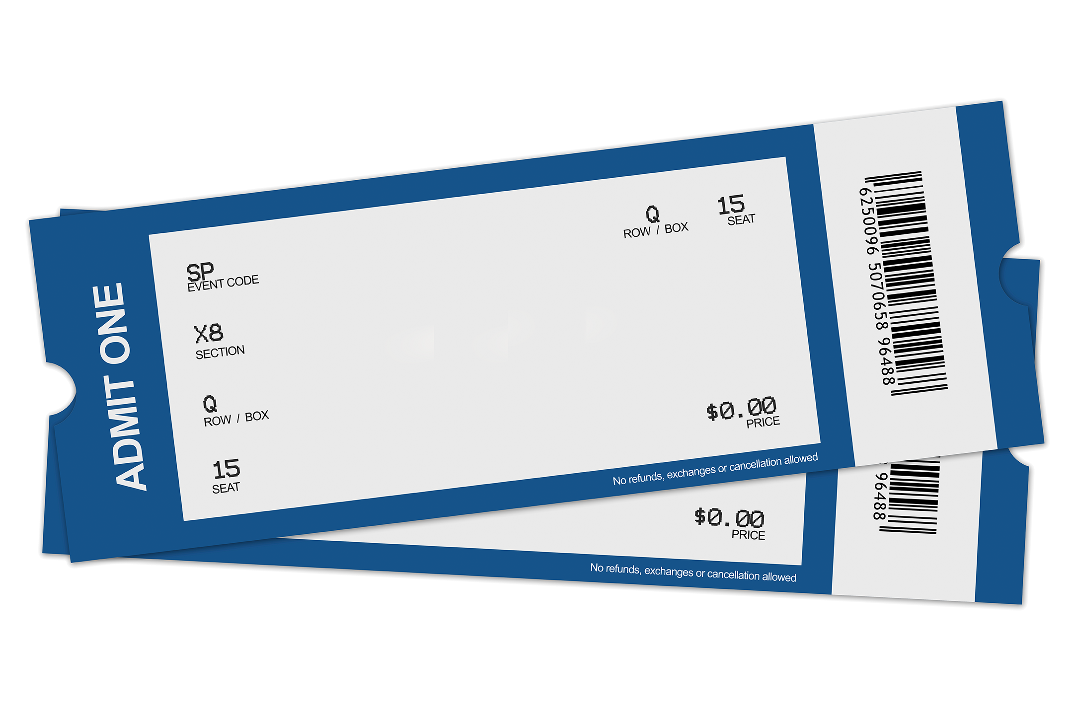 Blank Ticket. blank printable ticket templates - clipart best ...