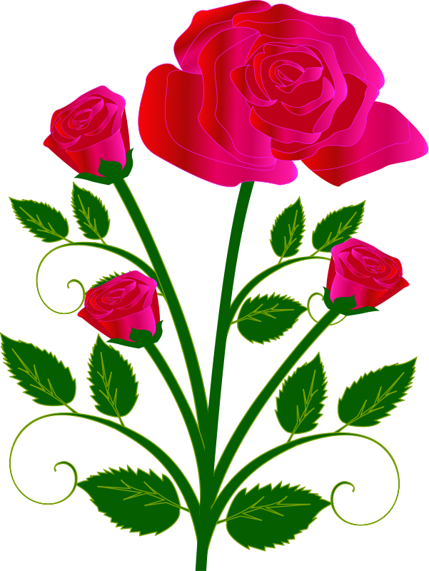 Roses rose clip art free clipart images 2 clipartcow - Cliparting.com