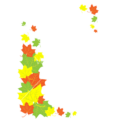 Fall Leaves Border Clip Art Free