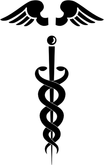 Hospital Symbol Snake Clipart - Free to use Clip Art Resource