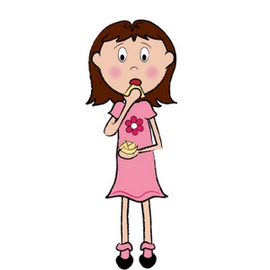 Animated Girls Clipart
