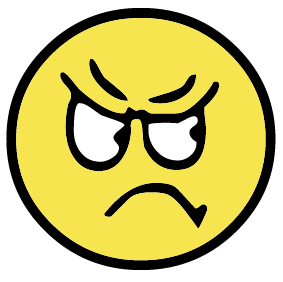 Angry Smiley Clipart