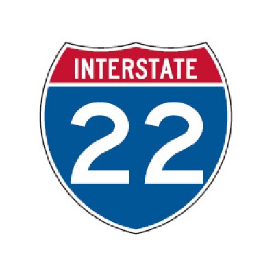 M1-1 Interstate Route Marker Sign