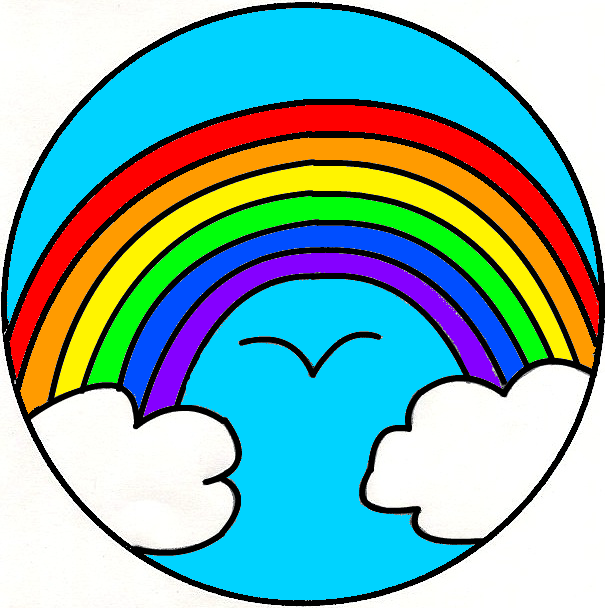 clipart rainbow tea - photo #40