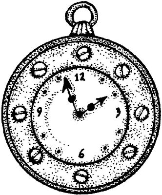 Pocket Watch Clear Stamp by Lindsay Mason