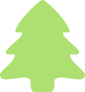 Christmas Tree Icon 2 clip art - vector clip art online, royalty ...