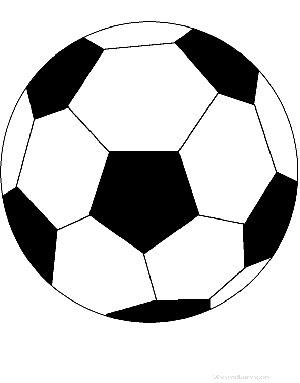 Soccer Ball Colouring ClipArt Best