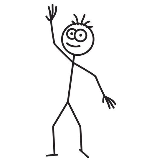 Happy Stick Man | Free Download Clip Art | Free Clip Art | on ...