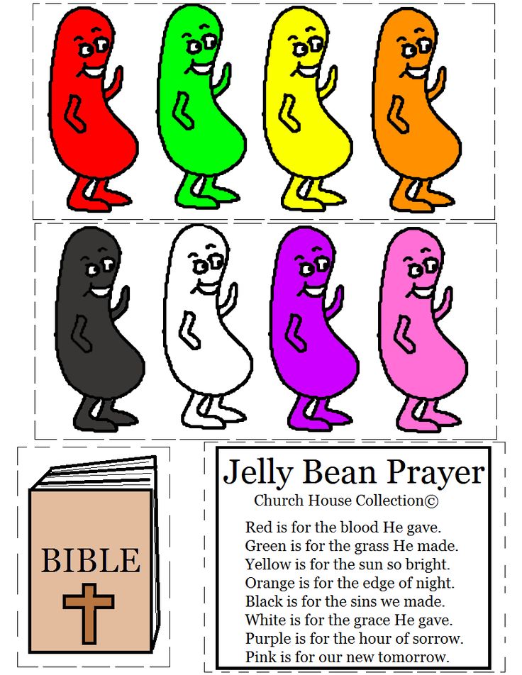 1000+ images about Jelly Bean Prayer