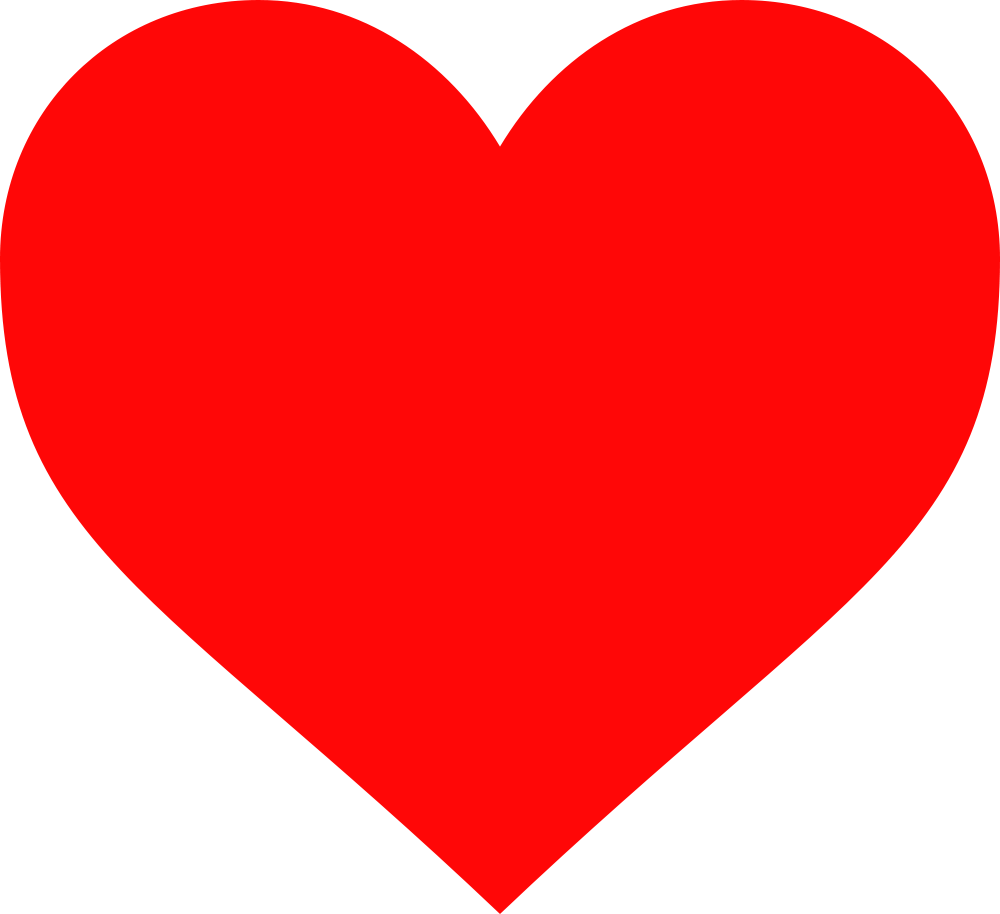 big red heart clipart - photo #6