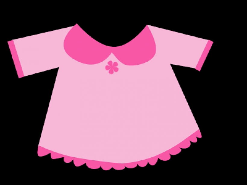 clip art ba clothes clipart best throughout pink baby clothes ...