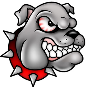 Drawing Of A Cartoon Bulldog - ClipArt Best