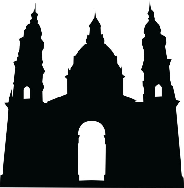 church silhouette clip art free - photo #31