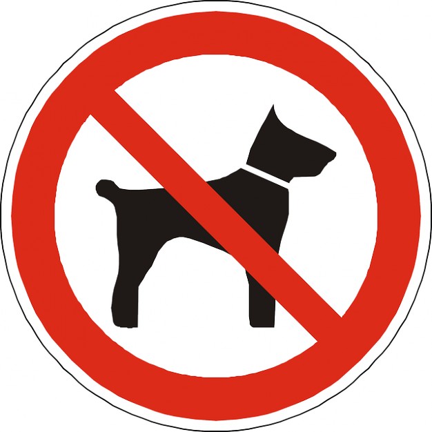 Forbidden symbol allowed sign prohibited dogs Photo | Free Download