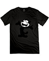 Amazon.com: Felix the Cat Face Outline Black T-Shirt Tee: Clothing