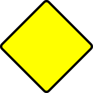 Blank road sign clip art