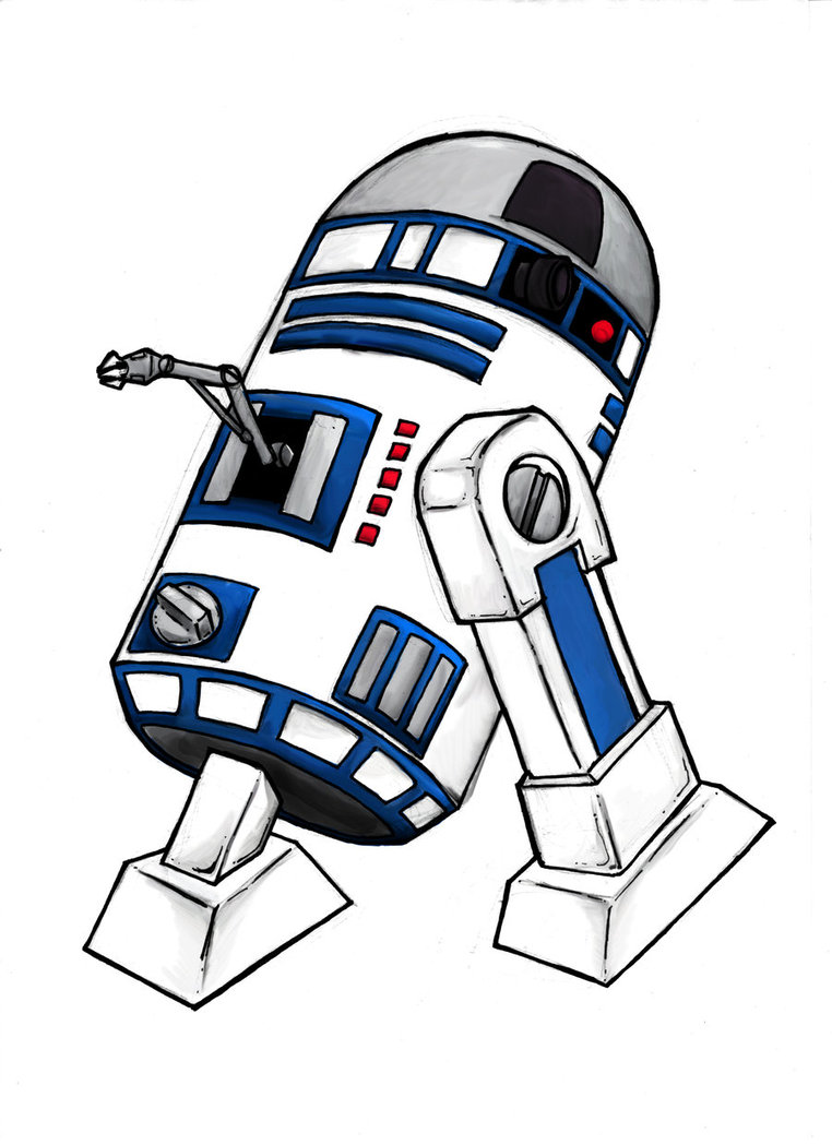 R2D2 by RoD-Sketch on DeviantArt