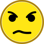 Angry Smile Clipart - Free to use Clip Art Resource