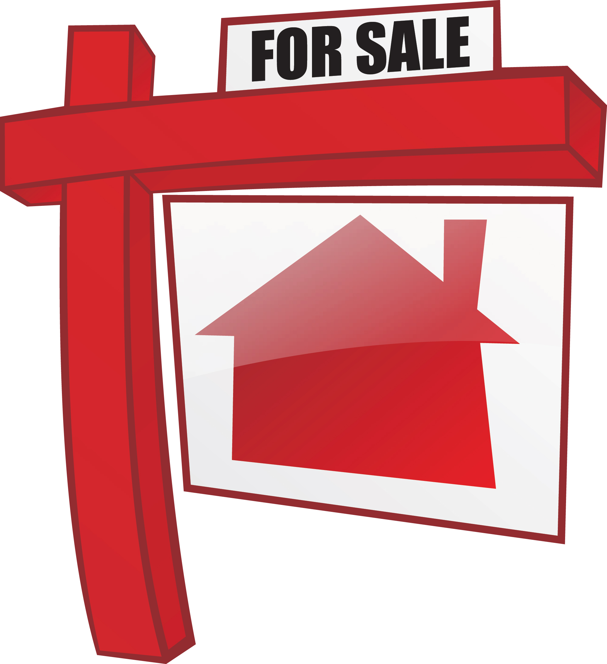 Real Estate For Sale Sign Clipart