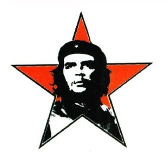 Amazoncom Multi Color Che Guevara Country National Flag Clipart ...