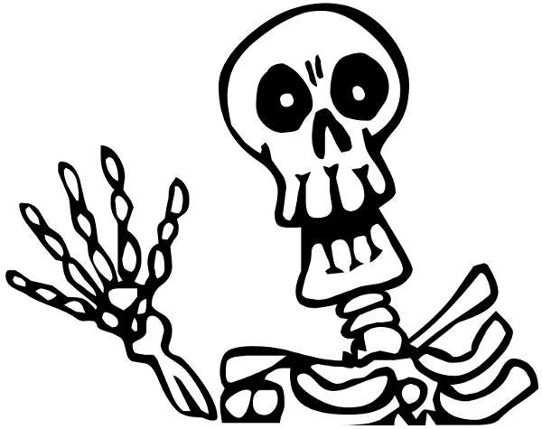 Skeleton Clip Art Free - Free Clipart Images