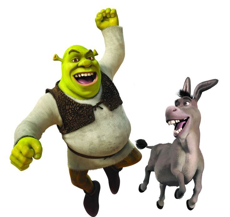 Shrek and Donkey Clip Art – Clipart Free Download