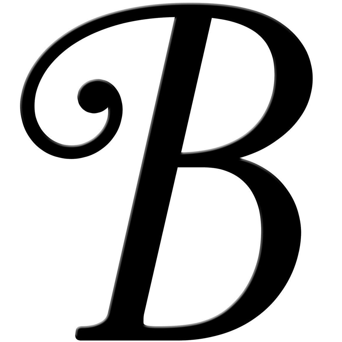 5 Best Images of Fancy Cursive B - Fancy Cursive Letter B, Cursive ...