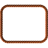 Straight Rope Boarder Clipart