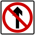 Road signs in Mexico